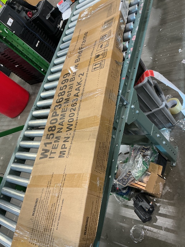 Photo 1 of ***MISSING 1 BOX*** Metal bunk bed frame