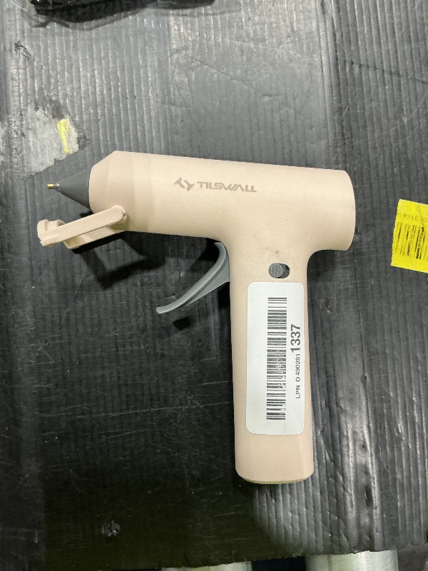 Photo 1 of ** SOLD AS IS NO RETURN/REFUNDS**SEE COMMENTS!
Tilswall Cordless Hot Glue Gun, Fast Preheating with 2000mAh Built-in Battery Hot Melt Glue Gun, 20 Premium Glue Sticks, Mini Glue Gun Ideal for Crafts, DIY Gift, Repairs Pink
