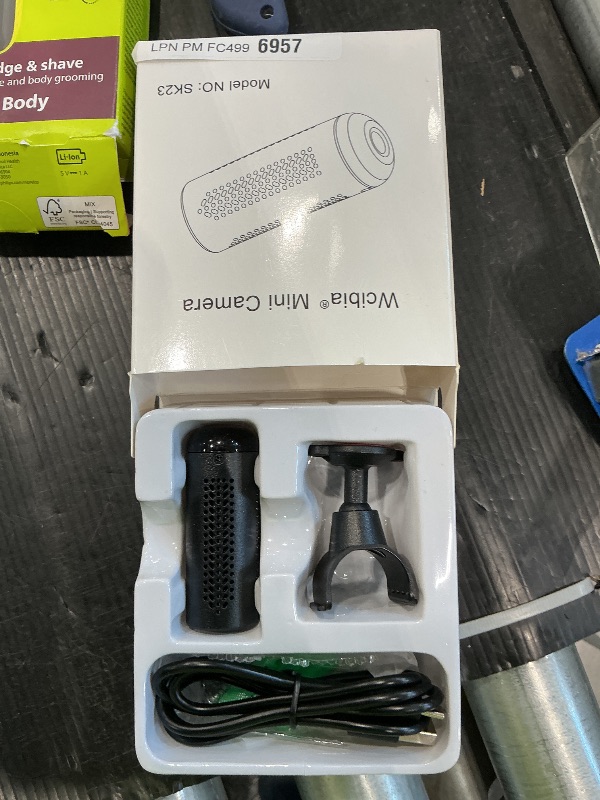 Photo 1 of *MISSING PARTS - See Clerk Notes*
Wcibia Hidden Camera, 5G WiFi Mini Nanny Cam with Free Cloud, 2K HD Wireless Camera, Supports Offline Recording & Motion Detection & Night Vision for Baby/Pet Monitor/Home Security
