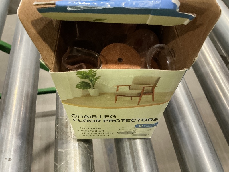 Photo 1 of 24 Pcs Chair Leg Floor Protectors for Hardwood Floors Silicone Covers to Protect Wood Tile Floors Scratches Felt Pads Furniture Leg Caps Reduce Noise (Fit:0.9"-1.29")