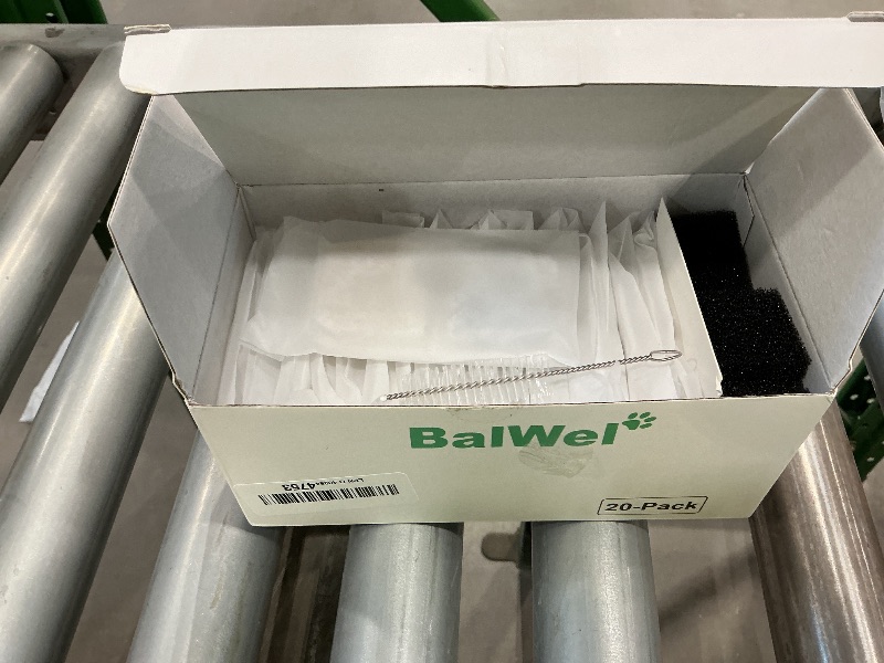 Photo 1 of 20 Pack Fountain Replacement Filters & 20 Pack Pre-Filter Sponges and a Cleaning Brush for PETLIBRO® Dockstream Cat Water Fountain PLWF005, PLWF105, PLWF115.