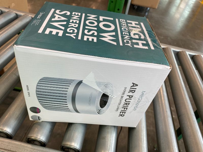 View 2 of *MISSING PARTS*
MEGAWISE Office Air Purifier with 3-in-1 HEPA Filter Desktop Air Cleaner for Smoke, Dust, Pollen, Pet Dander, HEPA Air Purifier for Home and Bedroom, 100% Ozone Free (Available for California)