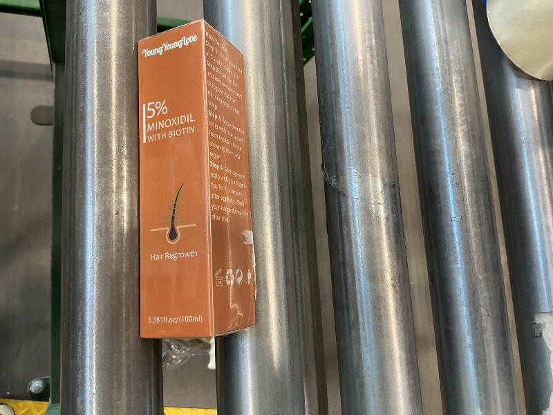 Photo 1 of 100ml 5% Minoxidil Spray with Biotin - Regrowth Treatment for Men & Women, Promotes Thicker, Stronger, Fuller Hair, Prevents Hair Loss, Minoxidil for Men Hair & Beard, Minoxidil for Women Hair Growth