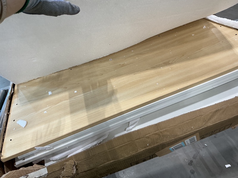 Photo 1 of Acme Furniture Wood Natural White Bar Cart