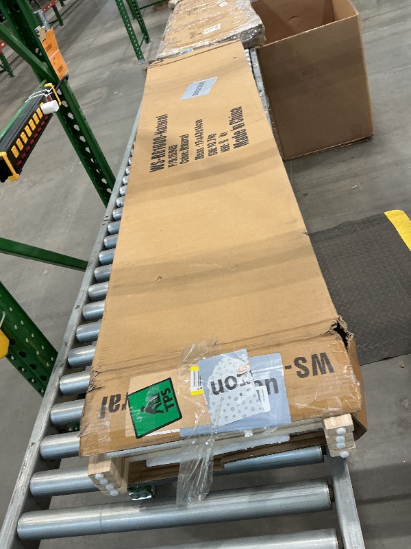 Photo 1 of 4 Panel Room Divider Folding Privacy Wooden Screen with Three Clever Shelf Portable Partition Wood Divider for Home Office, Natural