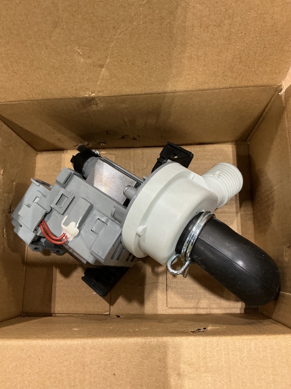 Photo 1 of [2025 Upgraded]W10536347 Washer Drain Pump Assembly, Exact for Whirl.pool Cabrio, Ken.more Oasis, May.tag Bravos model washing machines|3 Screws|Replace W10217134 AP5650269 W10281682 by TOMOON