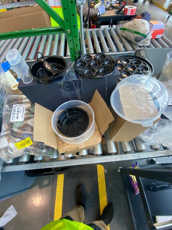 Photo 1 of ***MISSING BASE*** ***READ CLERK NOTES*** Elite Gourmet EGC1215B Easy Egg Cooker, Stainless-steel Heating Plate, Two-Tiered, 14-Egg Capacity, Soft, Medium, Hard-Boiled, Auto Shut-Off, Omelets, Poached Eggs, Measuring Cup, Piercing Pin, Black