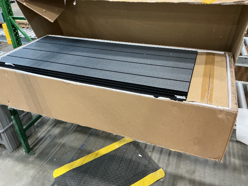 Photo 1 of *Partial Set* YITAHOME 8x10ft Outdoor Resin Storage Shed with Floor, 544 cuft Waterproof Garden Shed with Lockable Door, Windows & Vents, Plastic Tool Storage for Patio Furniture, Lawnmower, and Bike Storage, Gray **PARTIAL SET, BOX 1/3**