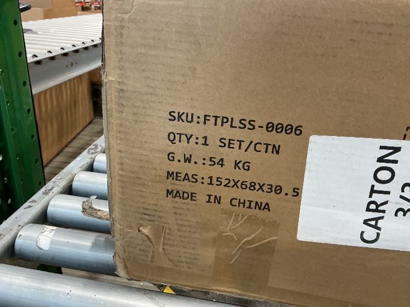 Photo 1 of *Partial Set* YITAHOME 8x10ft Outdoor Resin Storage Shed with Floor, 544 cuft Waterproof Garden Shed with Lockable Door, Windows & Vents, Plastic Tool Storage for Patio Furniture, Lawnmower, and Bike Storage, Gray **PARTIAL SET, BOX 1/3**