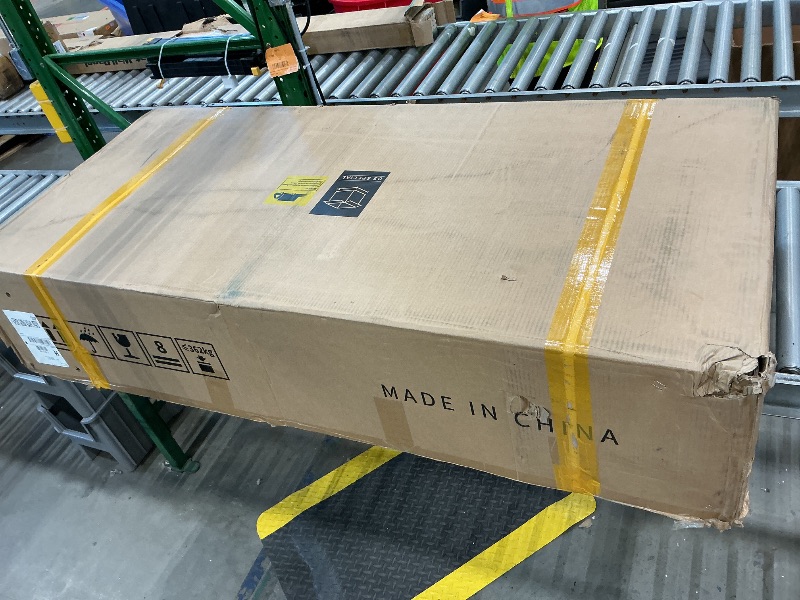 Photo 1 of *Partial Set* YITAHOME 8x10ft Outdoor Resin Storage Shed with Floor, 544 cuft Waterproof Garden Shed with Lockable Door, Windows & Vents, Plastic Tool Storage for Patio Furniture, Lawnmower, and Bike Storage, Gray **PARTIAL SET, BOX 1/3**