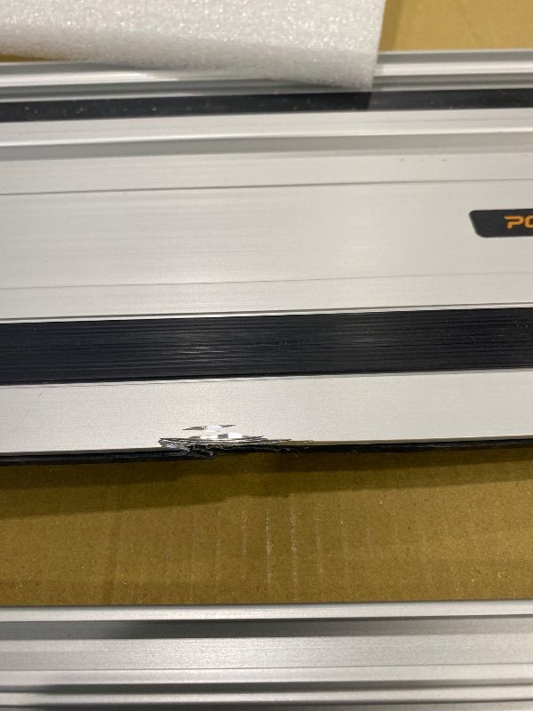 Photo 1 of *MINOR DAMAGE* POWERTEC 71387 110" Track Saw Guide Rail Joining Set for Makita or Festool Track Saws Includes 2x55" Extruded Guide Rails and (2) Guide Rail Connectors for Woodworking Projects