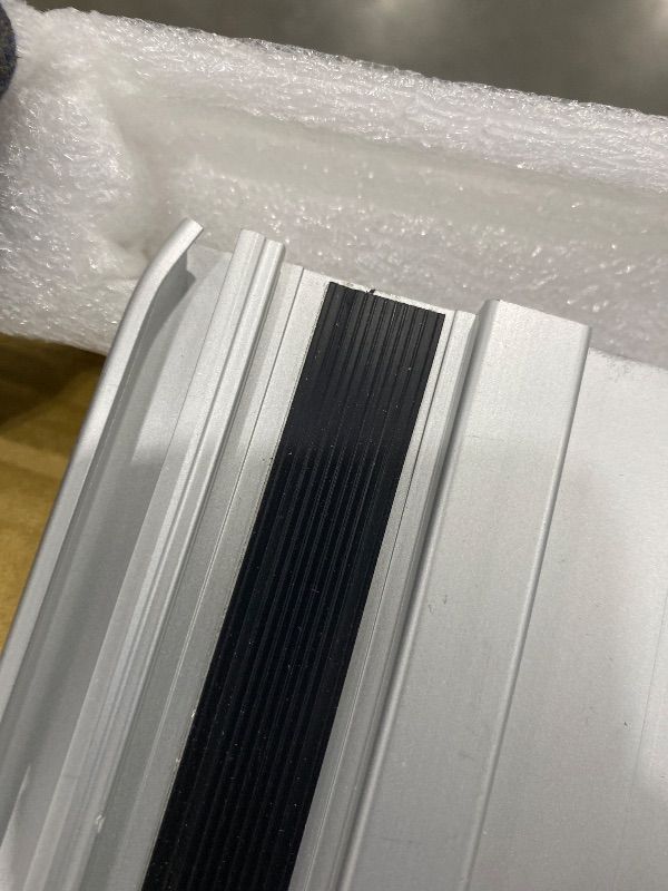 Photo 1 of *MINOR DAMAGE* POWERTEC 71387 110" Track Saw Guide Rail Joining Set for Makita or Festool Track Saws Includes 2x55" Extruded Guide Rails and (2) Guide Rail Connectors for Woodworking Projects