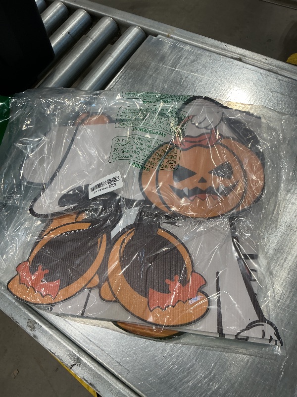 Photo 1 of 27.5 Inch Halloween Decorations Outdoor, 2pcs Mouse Halloween Yard Signs with Stakes, Extra Large Spooky Cute Character Sign for Garden Lawn Yard Outdoor Party Decor