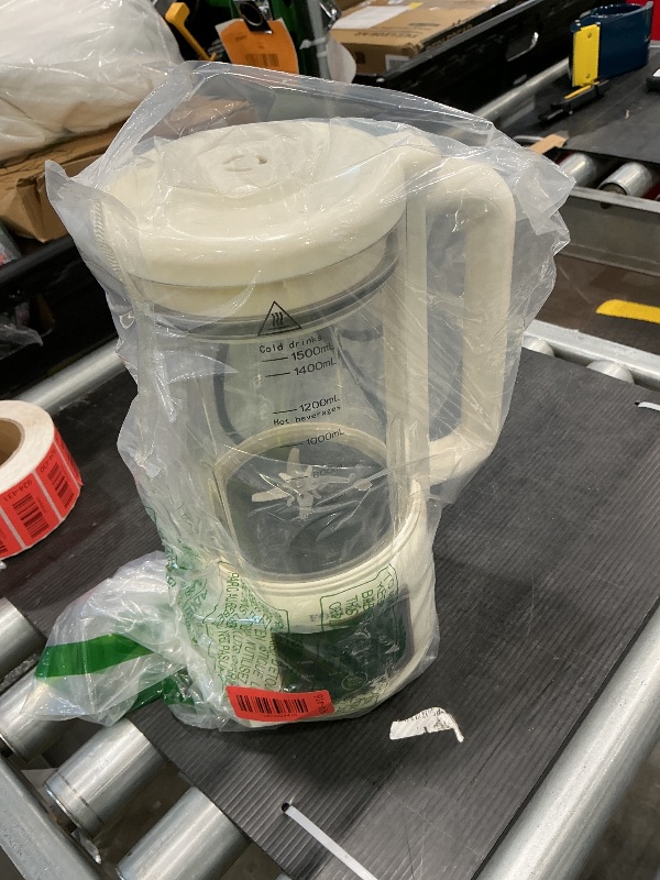 Photo 1 of *USED*
Nut Milk Maker,54oz Automatic Soy Milk Maker for Homemade Almond,Oat,Soy Milks and Non Dairy Beverages,Nut Milk Blender Machine with Delay Start/18 Hours Timer/Keep Warm/Self Clean (White)