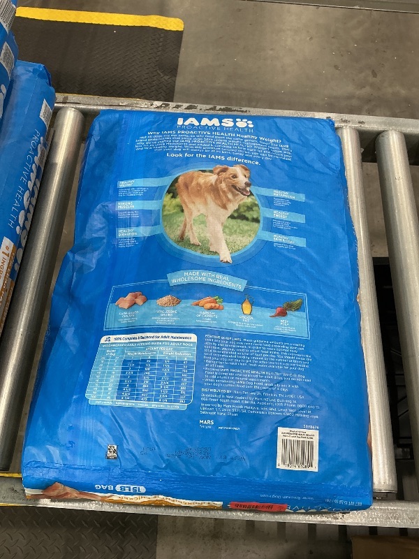 Photo 1 of IAMS Proactive Health Healthy Weight Control Adult Dry Dog Food with Real Chicken, 15 lb. Bag