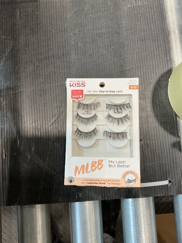 Photo 1 of *Missing Parts*
KISS My Lash But Better, False Eyelashes, 'Well Blended', 16mm, Includes 4 Pairs Of Lashes, Easy to Apply, Reusable Lash Clusters