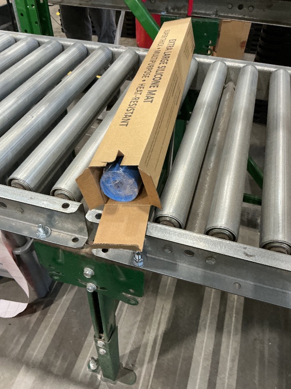 Photo 1 of 2MM Extra Thick Silicone Mats for Kitchen Counter, 35.4"x23.6" Kitchen Island Largest Heat-Resistant Baking Mat, Thicker Non-slip Desk Protect Mat, Multipurpose Countertop Protector (Bright Blue)