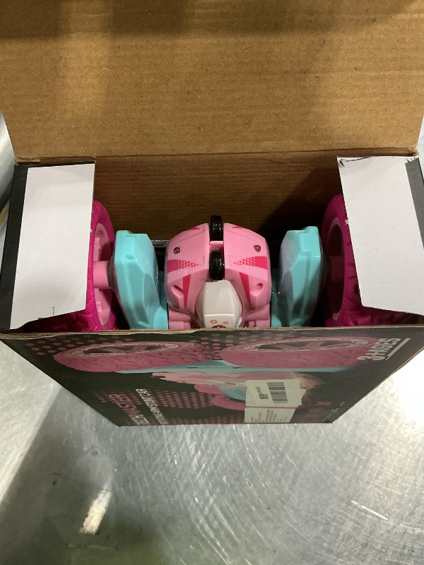 Photo 1 of *Untested*
NUOKE Remote Control Car, Pink RC Cars for Girls, Rechargeable RC Truck, 2.4Ghz Double Sided 360° Rotating Stunt Car Toy with Headlights, Birthday Gift for Kids Age 3+