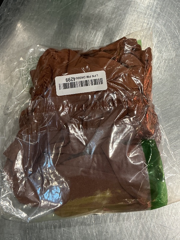 Photo 1 of *Minor Damage*
WIHOLL Fall Outfits for Women 2025 Trendy Cute Mesh Ruched Going Out Turtle Neck Tops Long Sleeve Shirts Brown XL