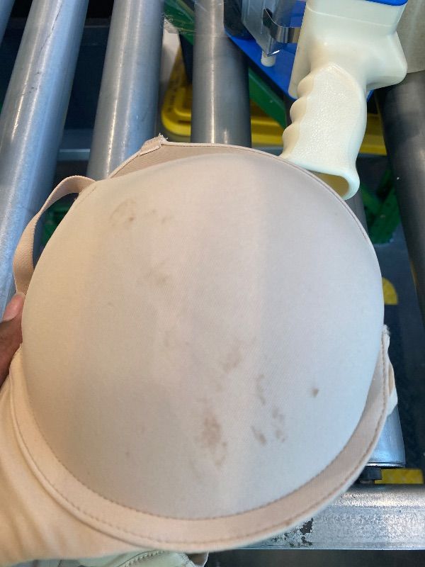 Photo 1 of **WASH FIRST** Fits Everybody Push Up Bra for Women-Buttery Soft Scoop Neckline-Padded Underwire Sexy Demi Balconette T Shirt Bras (Nude, 34C)