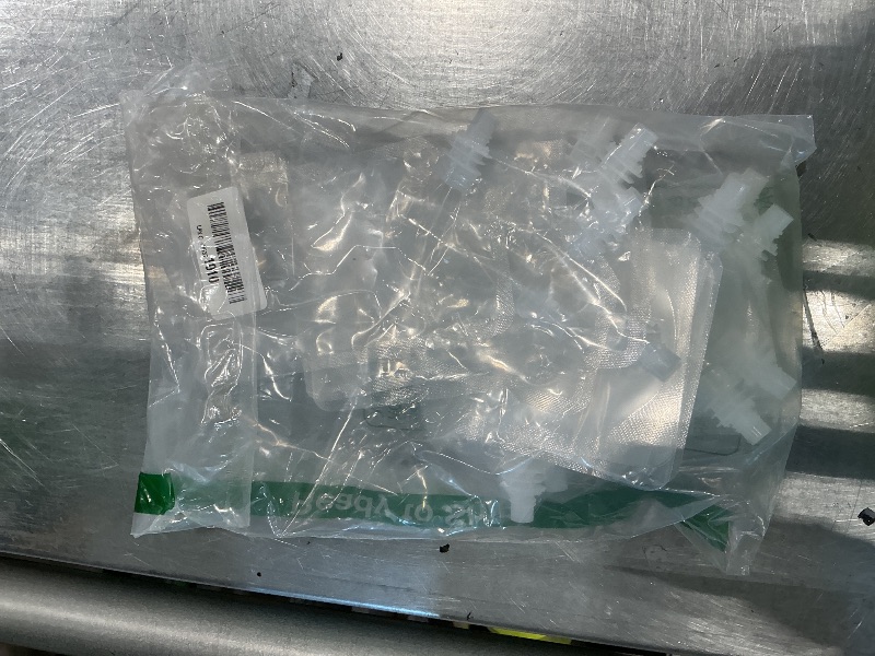 Photo 1 of *Missing Parts*
24 Pcs Plastic Flasks, 8 Oz Concealable and Reusable Drink Pouches, Leak-Proof Food Grade Plastic for Travel