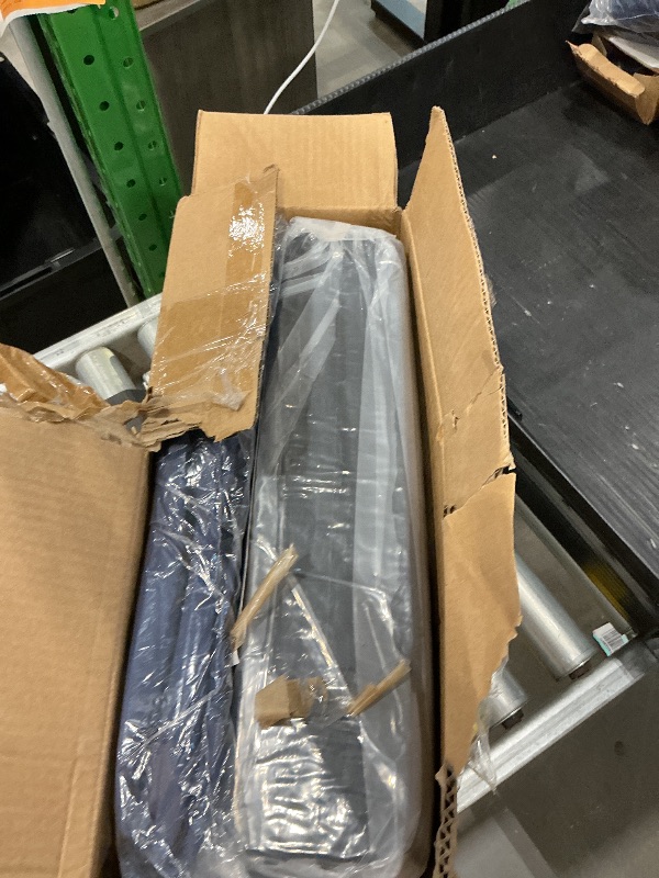 Photo 1 of ***JUST CUSHIONS*** IPYNBAP Chaise Lounge Cushions Outdoor, Waterproof Lounge Chair Cushion, 72x 21x 3 Inch Outdoor Chair Cushions with Ties, High-Density Foam Patio Lounge Chair Pads for Lawn, Pool & Beach, Navy