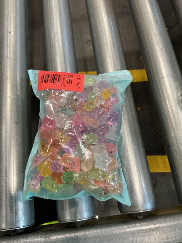 Photo 1 of 150pcs Mini Resin Animals Figures to Hide Luminous Tiny Animals Ducks Dinosaurs Flamingos Miniature Figurines Glow in the Dark for Fairy Garden Dollhouse Landscape Aquarium Potted Party Favor Decor