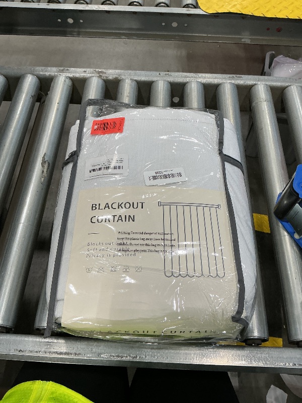 Photo 1 of 100% Blackout Shield Linen Blackout Curtains for Bedroom 96 Inches Long, Back Tab/Rod Pocket Living Room Drapes, Thermal Insulated Blackout Curtains 2 Panels Set, 50" W x 96" L, Bright White