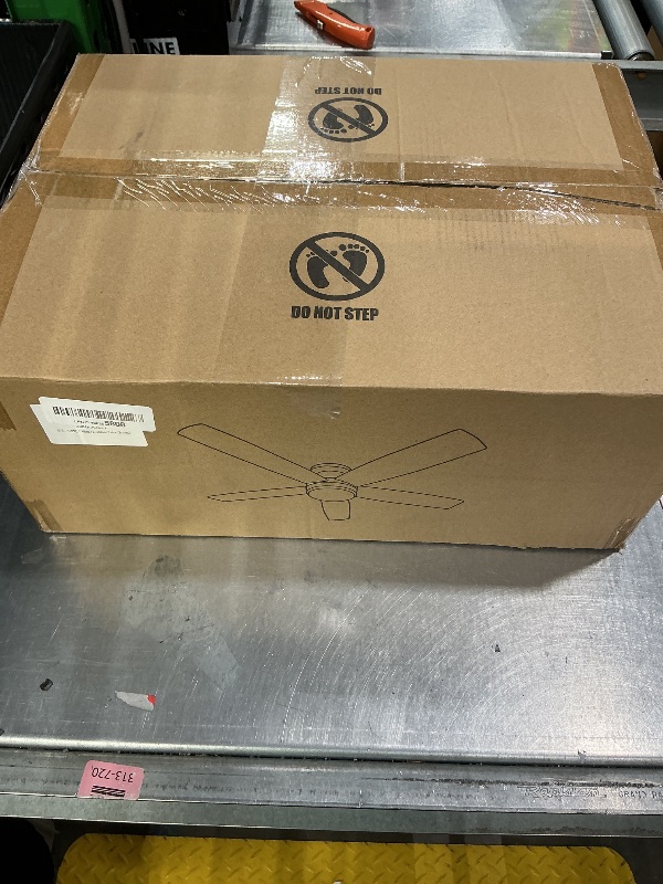 Photo 1 of *MISSING PARTS*
NKPU Ceiling Fans with Lights, 48Inch Low Profile Ceiling Fan with Light and Remote/App Control, Flush Mount, Reversible, 3CCT, Dimmable, Noiseless, Indoor/Outdoor Patios (Brown)