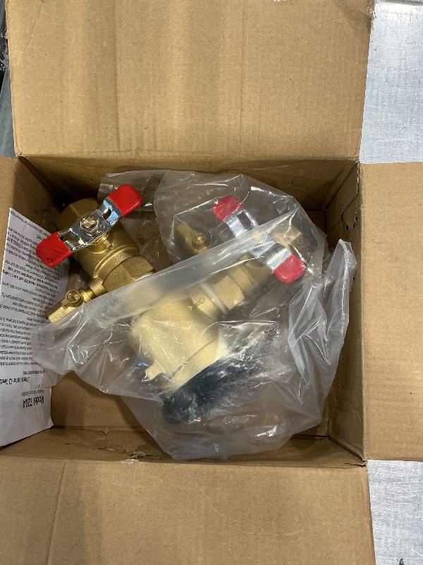 Photo 1 of 1/2" 720A Pressure Vacuum Breaker Assembly,Brass Irrigation Backflow Preventer Valve for Lawn Irrigation System, Garden Sprinkler, Outdoor Water Line, Anti-Siphon Protection MAX 400PSI