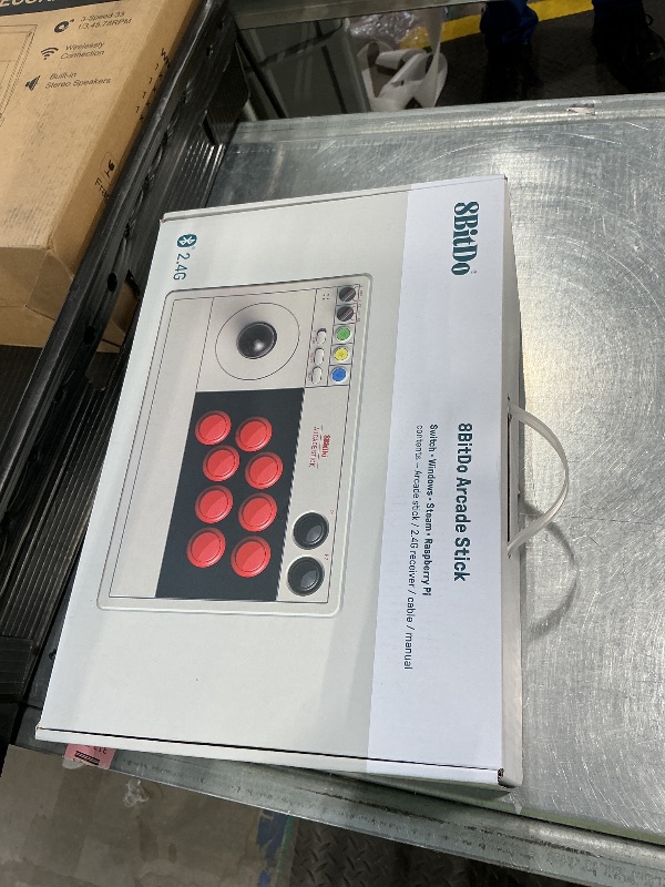 Photo 1 of 8Bitdo Arcade Stick for Switch & Windows, Arcade Fight Stick Support Wireless Bluetooth, 2.4G Receiver and Wired Connection