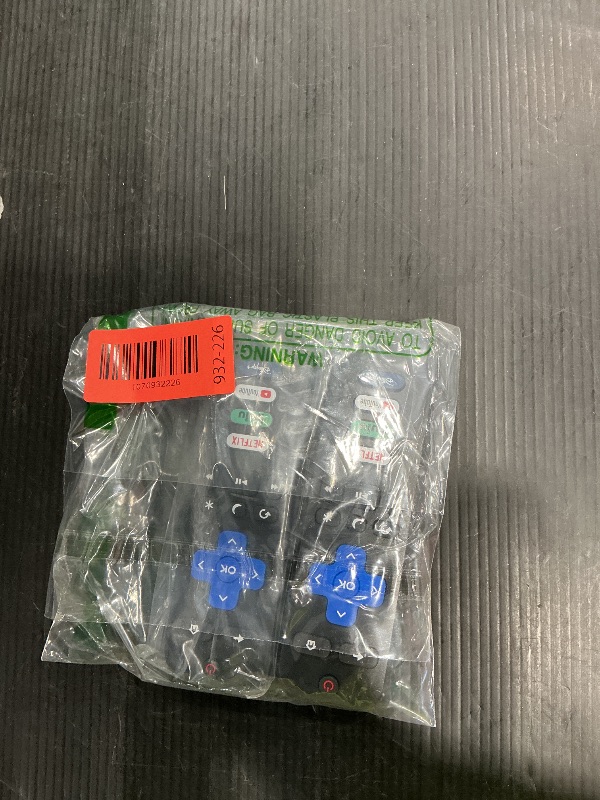 Photo 1 of (Pack of 2) Replacement Remote Control Only for Roku TV, Compatible for TCL Roku/Hisense Roku/Onn Roku/Sharp Roku/Element Roku/Westinghouse Roku/Philips Roku Smart TVs (Not for Roku Stick and Box)