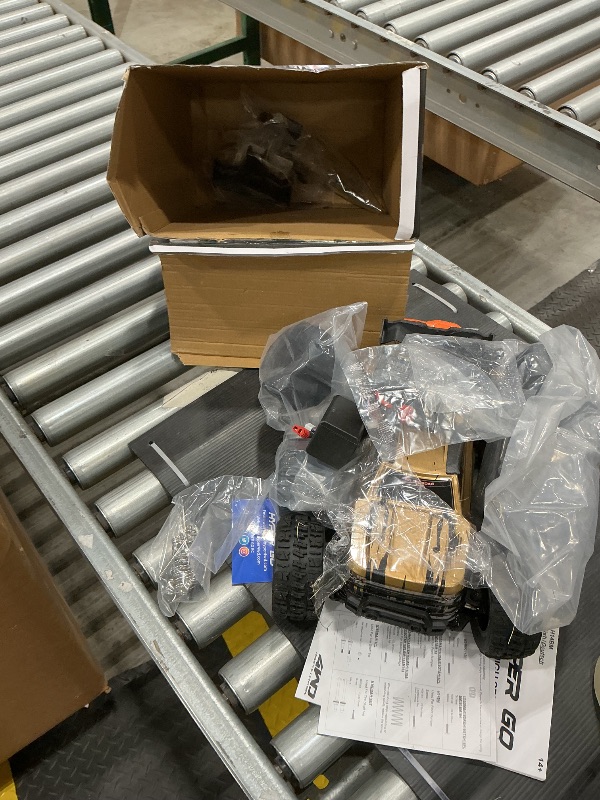 Photo 1 of *missing items/ remote* HYPER GO H14BM V3 1/14 Brushless RC Cars for Adults Fast 50 mph, RC Trucks 4X4 Offroad Waterproof, Electric Powered High Speed RC Car, Fast Extreme RC Truggy with 3S Battery for Snow Sand