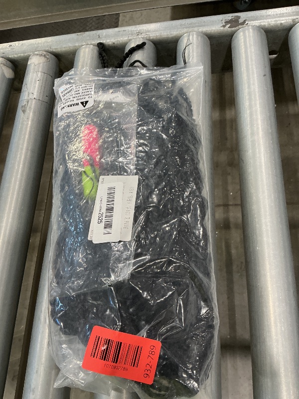 Photo 1 of Boho Crochet Braids Human Hair Mixed 24 Inch Box Braids with Human Hair Mixed 6 Curls Bohemian Braids for Black Women (24 Inch, 1B)