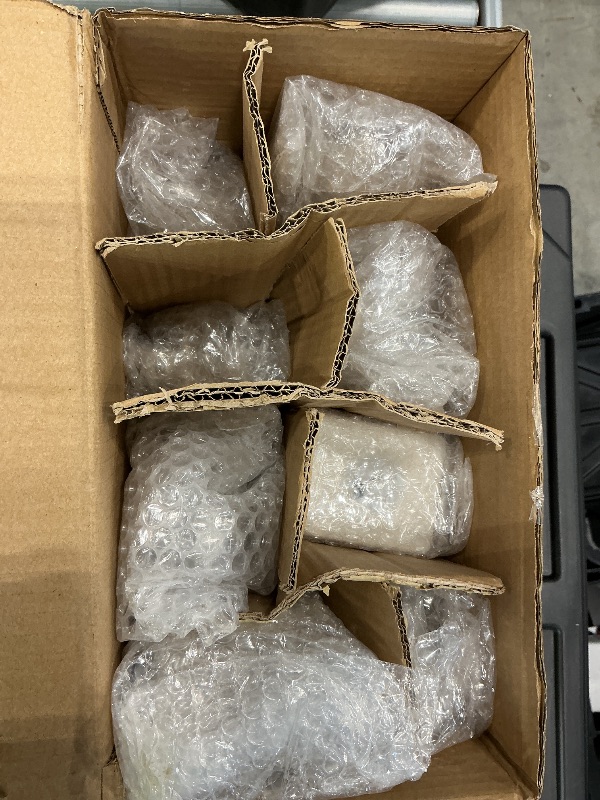 Photo 1 of ***MINOR DAMAGE*** READ CLERK NOTES*** Spdmhyo Set of 28 Ceramic Christmas Village Sets 9 Pieces White House with 17 Pieces Snow Tree 2 Lamp Vintage Christmas Decoration for Mantle Table Top Decor (Classic)