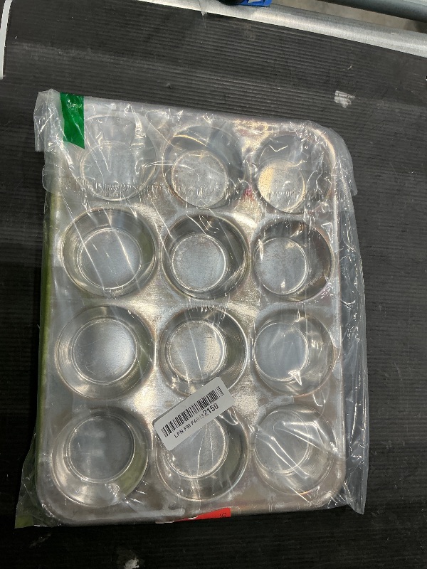 Photo 1 of *Major Damaged*
Nordic Ware Natural Aluminum Commercial Muffin Pan, 12 Cup