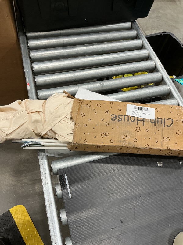 Photo 1 of ***MISSING PIECES*** Sumbababy Large Teepee Tent for Kids: with Star Lights & Flags - Tent for Kids Indoor Toddler Teepee for Boys & Girls - Toddler Playhouse Inside Canopy Bed for Playroom Gift Toys (Cream)