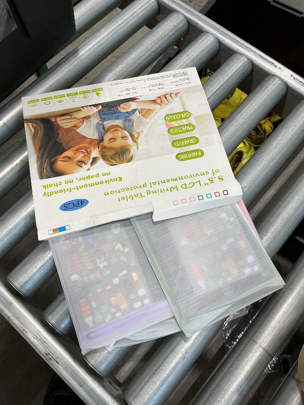 Photo 1 of [4 Pack] Genialba LCD Writing Tablet 8.5-Inch Colorful Doodle Board, Toddler Learning Educational Toys Gifts for 3-8 Years Old Girls and Boys, Electronic Drawing Pad for Kids (Pink&Blue&Green&Purple)