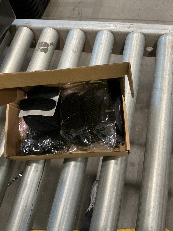 Photo 1 of 16 Pieces Hair Bump Sponge, Padding Volume Insert Tools, Simple Braid Tools, Bases up Combs, Hair Styling Accessories for Girls & Women