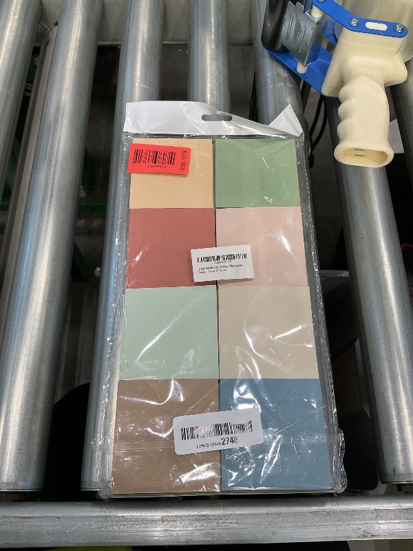 Photo 1 of (16 Pack) Sticky Notes 3x3, Vintage Colors, Sticky Pads, Recyclable, Easy to Stick for Home, Office, Notebook