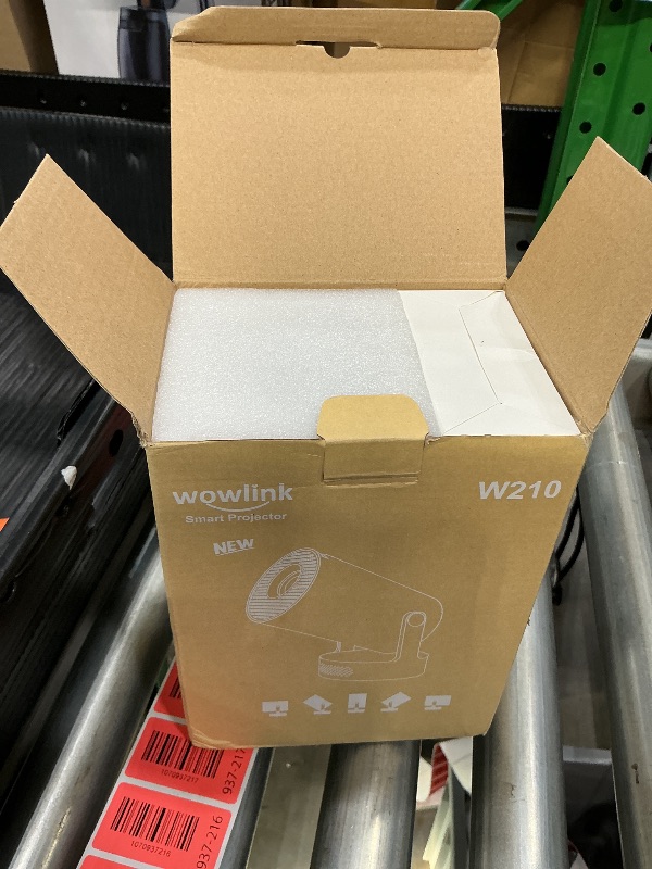 Photo 1 of [Built-in Apps & 2025 Upgraded] Mini Projector with WiFi 6 and Bluetooth 5.4 Support 4K 1080P Auto Keystone 180° Rotatable Projector Portable Compatibile with HDMI/TV Stick/Memory Stick/Laptop, White