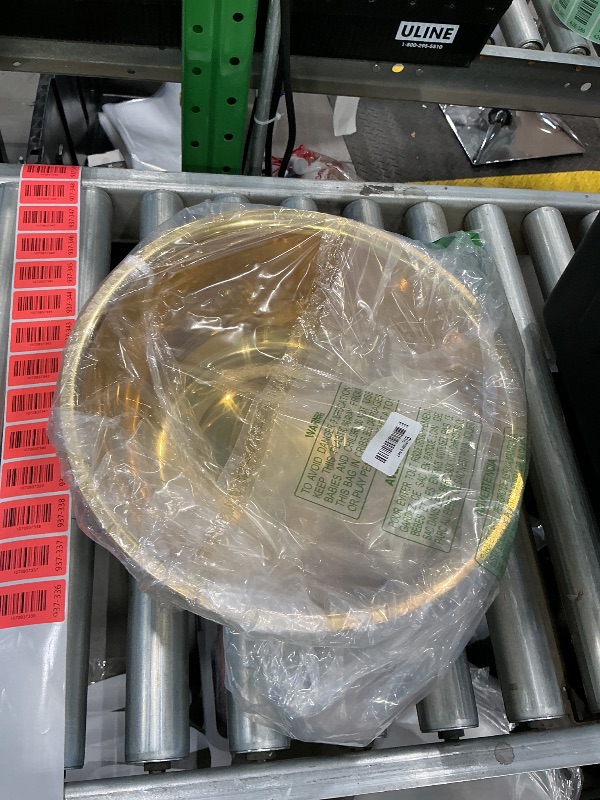 Photo 1 of *MISSING PARTS*
Baderke 7 Psc Gold Mixing Bowls Set 13.4 Inches 8 Qt Large Stainless Steel Prep Bowl with Spatula Basting Brush Egg Whisk &10 Measuring Spoons for Baking Kitchen Mixing Serving Storage