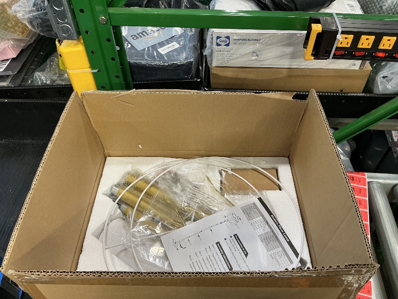 Photo 1 of ?Upgraded?Dimmable Gold Floor Lamps for Living Room, 11W LED Bulb Included, Modern Standing Lamp with Marble Base, Tall Pole Light with White Linen Shade for Bedroom Reading Office Corner Nursery