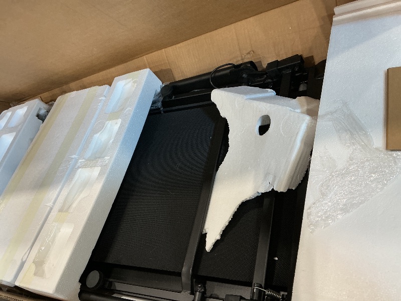 Photo 1 of Acezoe Walking Pad Treadmill with Incline, 2 in 1 Folding Treadmills for Home Small Office, 300lbs Portable Compact Under Desk Treadmill with LED Display and Apps