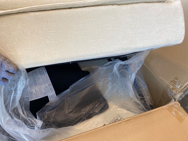 Photo 1 of *PARTIAL SET***Vesgantti 108" Modular Sectional Sofa, Comfy Cloud Couch Chenille L Shaped Modular Sofa, Sectional Couches for Living Room, Bedroom and Apartment, Beige
**BOX SET, ONLY ONE**