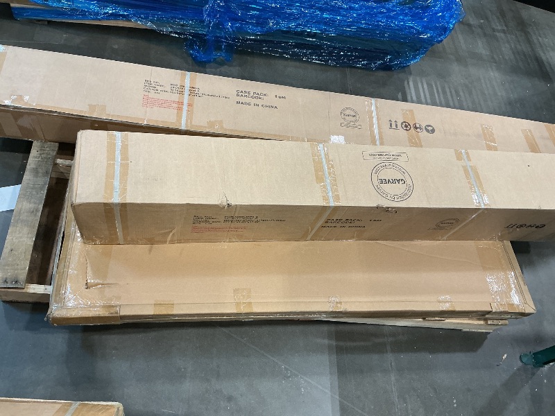 Photo 1 of ** SOLD AS SET ** Garveelife 20'x25'x13' Metal Carport for 2 Cars, Heavy Duty Extra Tall Carport for Heavy Snow, Reinforced Frame, Permanent Shelter for Bass Boats, Full-Sized Pickup Trucks, and Tractors, N.W. 980 Lbs