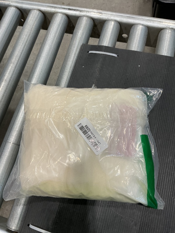 Photo 1 of 2Bunnies Girl Paisley Lace Back A-Line Tutu Tulle Party Flower Girl Dresses (Short Sleeve Maxi-Ivory, 7/8)