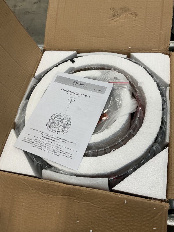 Photo 1 of 12.6 in Black Chandelier, 3-Light Farmhouse Chandelier for Dining Room Lighting Fixtures Hanging, Dining Light Fixtures Industrial Modern Chandelier for Bedroom, Foyer, Kitchen, Living Room, Entryway