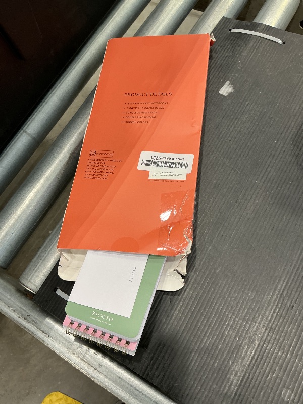 Photo 1 of ZICOTO Aesthetic Pocket Notebooks Set Of 8 - Small 3x5 Spiral Notepads With Lined Pages For Women - The Perfect Little Mini Pads to Stay Organized and Boost Productivity at Work or School