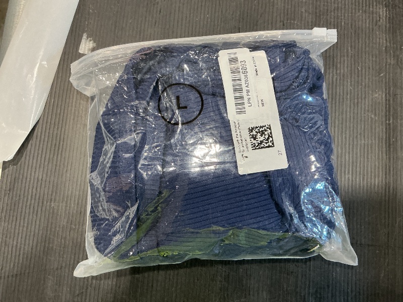 Photo 1 of Aleumdr Womens 2 Piece Swimsuit Tankini Top with Boyshorts Athletic Bathing Suit High Waisted Tummy Control Swimwear Navy Blue Large